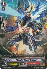 Image for Thunder Shout Dragon (G-BT02: Soaring Ascent of Gale & Blossom) (G-BT02/053EN) - Cardfight Vanguard