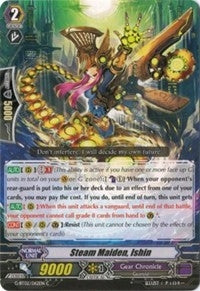 Image for Steam Maiden, Ishin (G-BT02: Soaring Ascent of Gale & Blossom) (G-BT02/062EN) - Cardfight Vanguard