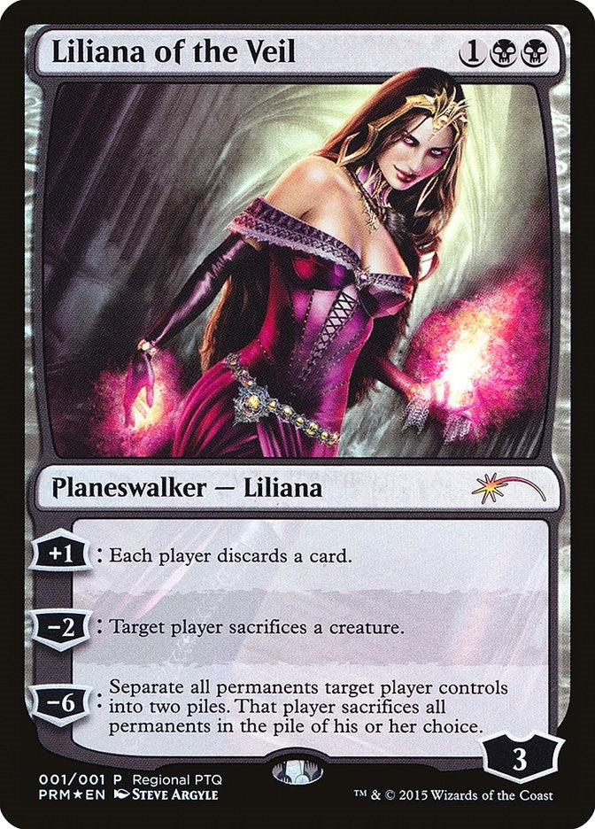Image for Liliana of the Veil (Pro Tour Promos) (1) - Magic: The Gathering