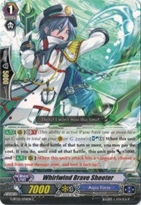 Image for Whirlwind Brave Shooter (G-BT02: Soaring Ascent of Gale & Blossom) (G-BT02/076EN) - Cardfight Vanguard