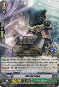 Image for Sleepy Tapir (G-BT02: Soaring Ascent of Gale & Blossom) (G-BT02/083EN) - Cardfight Vanguard