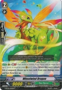 Image for Wheelwind Dragon (G-BT02: Soaring Ascent of Gale & Blossom) (G-BT02/095EN) - Cardfight Vanguard