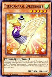 Image for Performapal Springoose (Crossed Souls) (CROS-EN005) - YuGiOh
