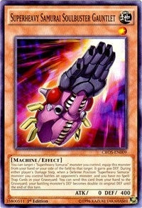 Image for Superheavy Samurai Soulbuster Gauntlet (Crossed Souls) (CROS-EN009) - YuGiOh