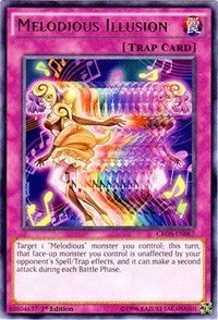 Image for Melodious Illusion (Crossed Souls) (CROS-EN067) - YuGiOh
