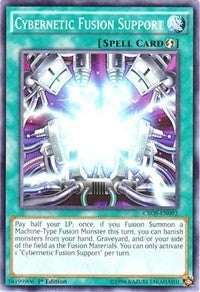 Image for Cybernetic Fusion Support (Crossed Souls) (CROS-EN092) - YuGiOh