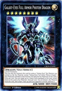 Image for Galaxy-Eyes Full Armor Photon Dragon (Crossed Souls) (CROS-EN095) - YuGiOh