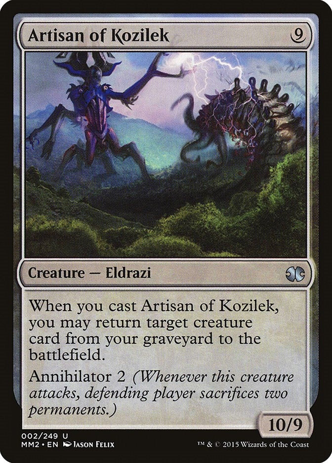 Image for Artisan of Kozilek (Modern Masters 2015) (2) - Magic: The Gathering