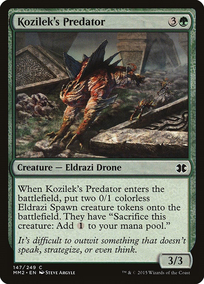 Image for Kozilek's Predator (Modern Masters 2015) (147) - Magic: The Gathering