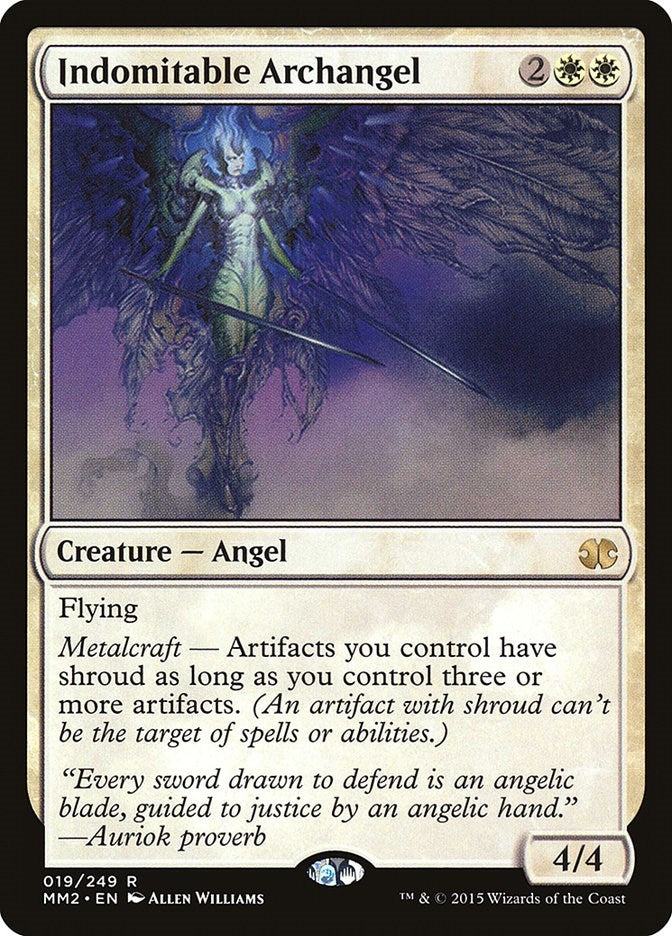 Image for Indomitable Archangel (Modern Masters 2015) (19) - Magic: The Gathering