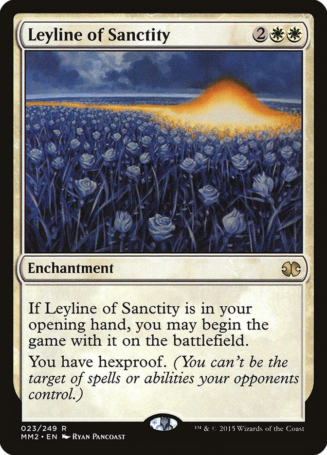 Image for Leyline of Sanctity (Modern Masters 2015) (23) - Magic: The Gathering