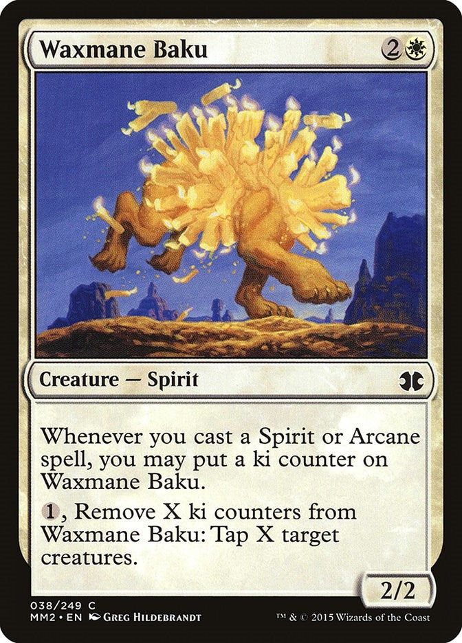 Image for Waxmane Baku (Modern Masters 2015) (38) - Magic: The Gathering