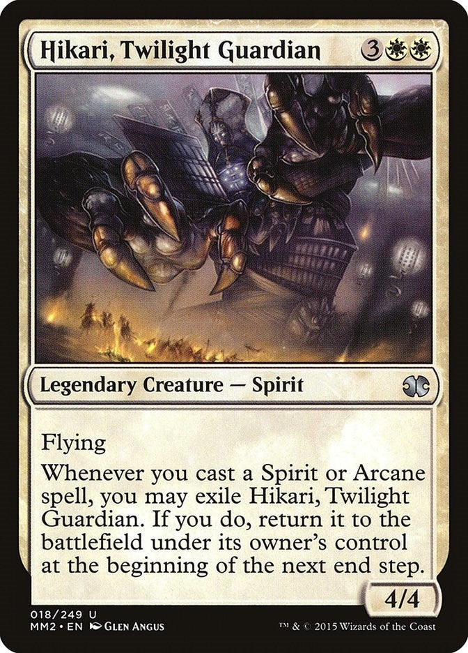 Image for Hikari, Twilight Guardian (Modern Masters 2015) (18) - Magic: The Gathering