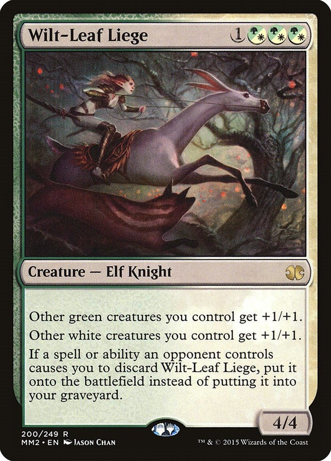 Image for Wilt-Leaf Liege (Modern Masters 2015) (200) - Magic: The Gathering
