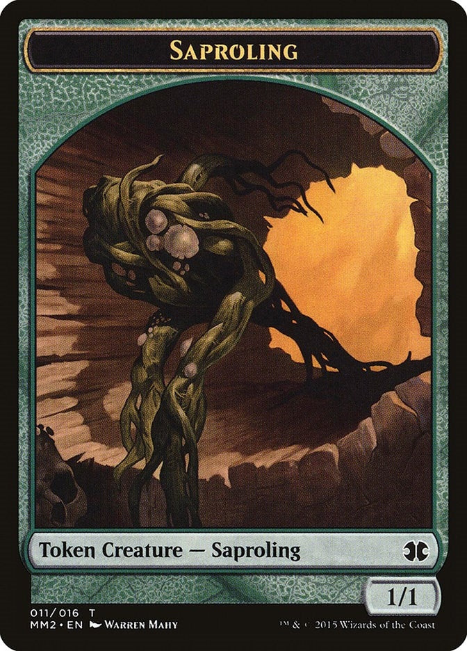 Image for Saproling Token (Modern Masters 2015) (11) - Magic: The Gathering