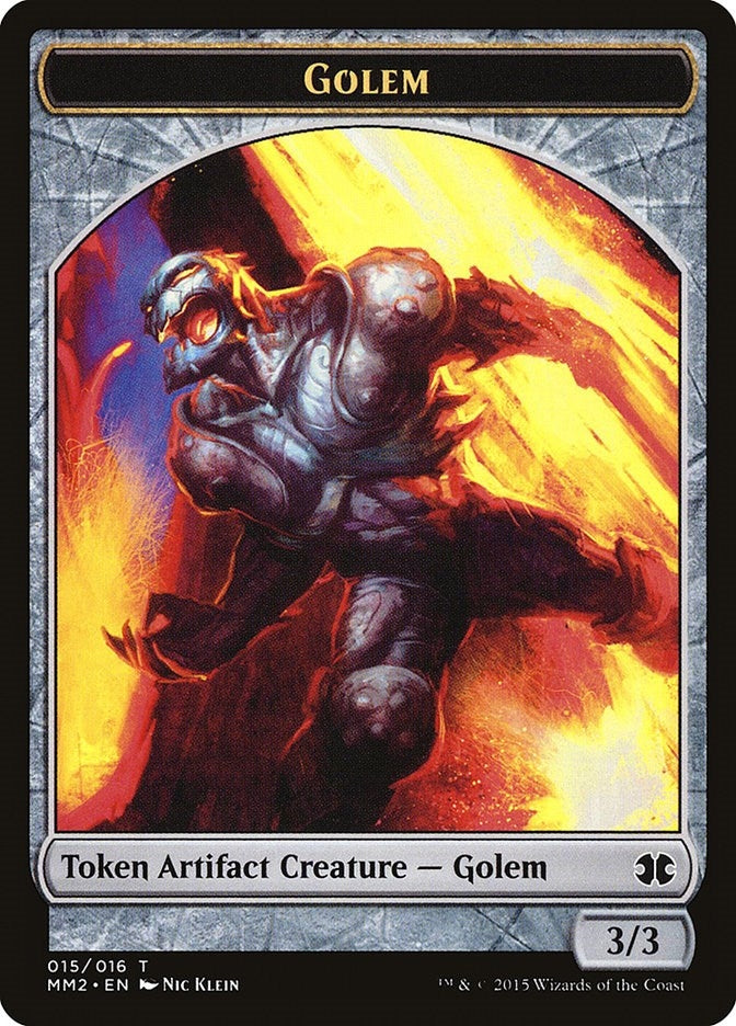 Image for Golem Token (Modern Masters 2015) (15) - Magic: The Gathering
