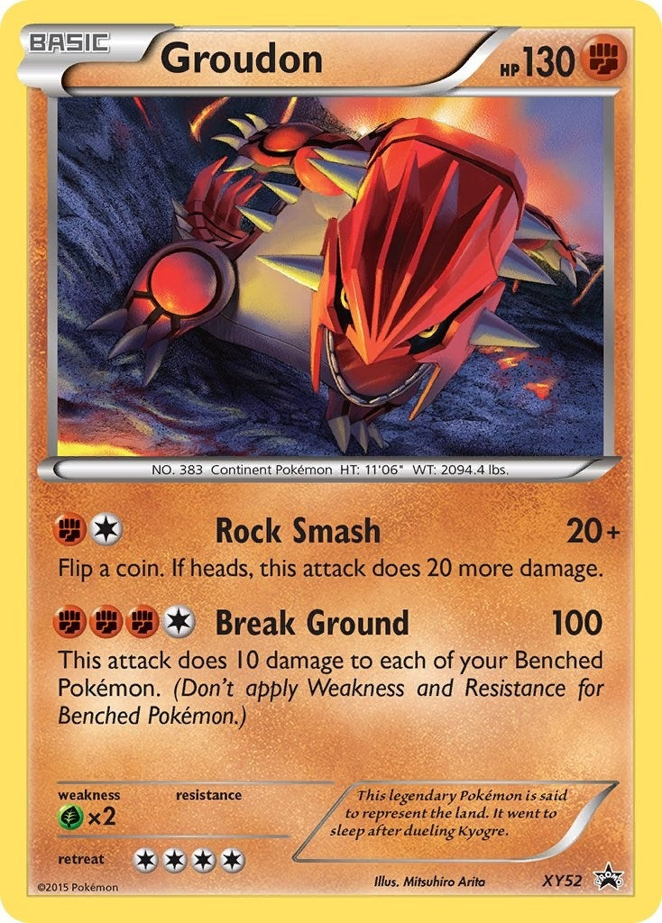 Image for Groudon - XY52 (XY Promos) (XY52) - Pokemon