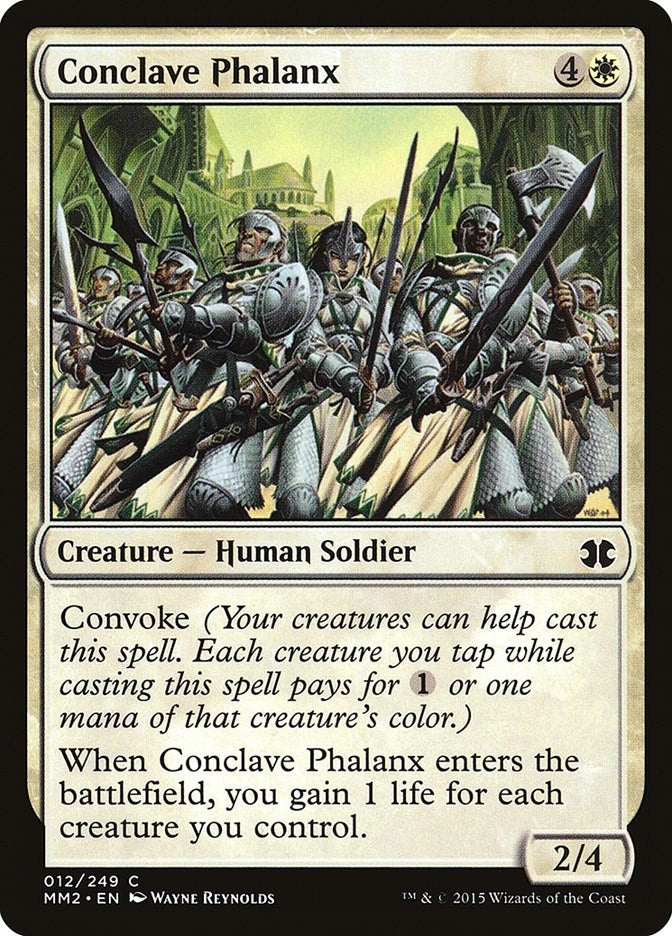 Image for Conclave Phalanx (Modern Masters 2015) (12) - Magic: The Gathering