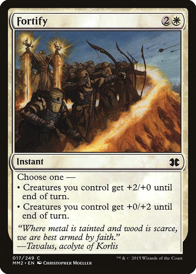 Image for Fortify (Modern Masters 2015) (17) - Magic: The Gathering