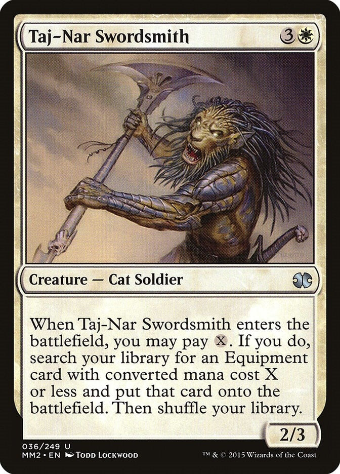 Image for Taj-Nar Swordsmith (Modern Masters 2015) (36) - Magic: The Gathering
