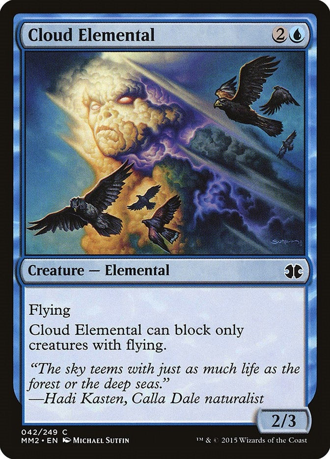 Image for Cloud Elemental (Modern Masters 2015) (42) - Magic: The Gathering