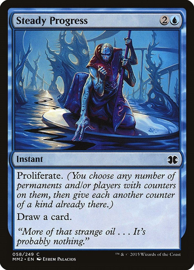 Image for Steady Progress (Modern Masters 2015) (58) - Magic: The Gathering