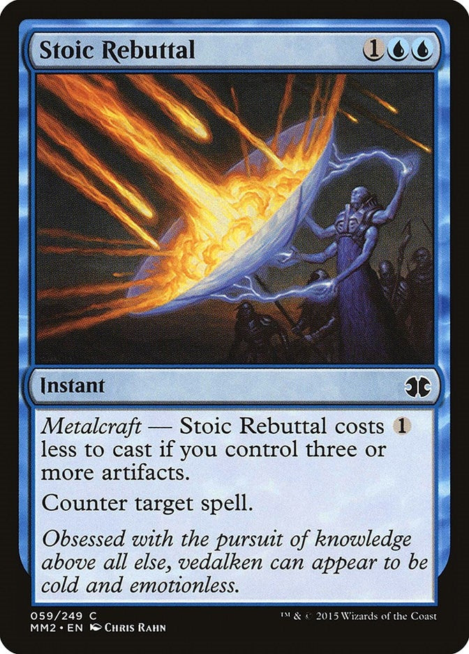 Image for Stoic Rebuttal (Modern Masters 2015) (59) - Magic: The Gathering