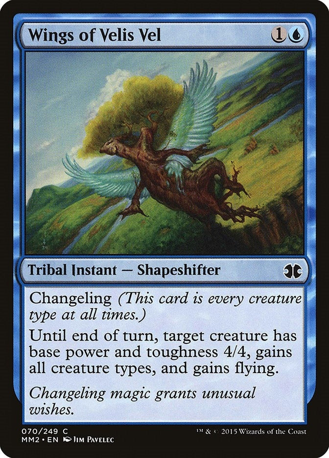 Image for Wings of Velis Vel (Modern Masters 2015) (70) - Magic: The Gathering