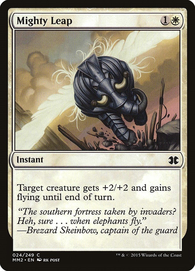 Image for Mighty Leap (Modern Masters 2015) (24) - Magic: The Gathering