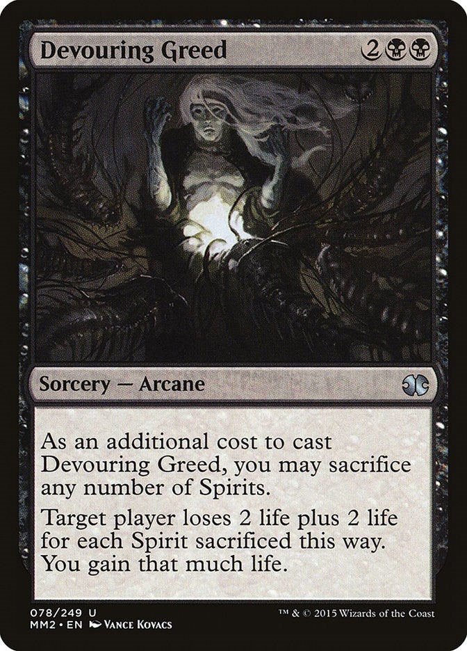 Image for Devouring Greed (Modern Masters 2015) (78) - Magic: The Gathering