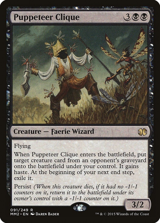 Image for Puppeteer Clique (Modern Masters 2015) (91) - Magic: The Gathering
