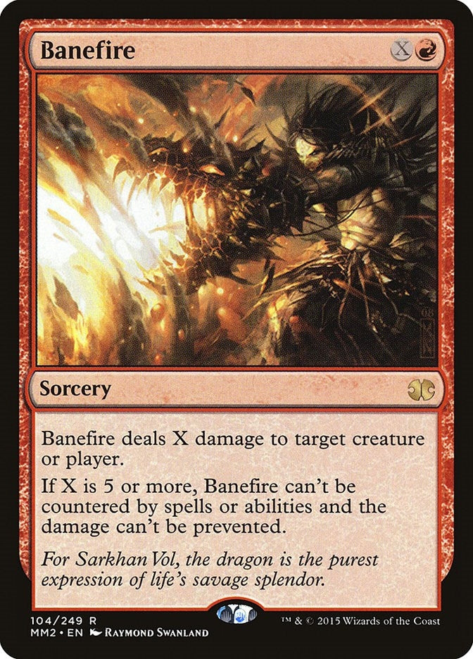 Image for Banefire (Modern Masters 2015) (104) - Magic: The Gathering