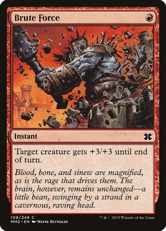 Image for Brute Force (Modern Masters 2015) (108) - Magic: The Gathering