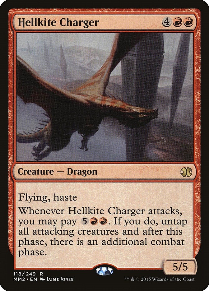 Image for Hellkite Charger (Modern Masters 2015) (118) - Magic: The Gathering