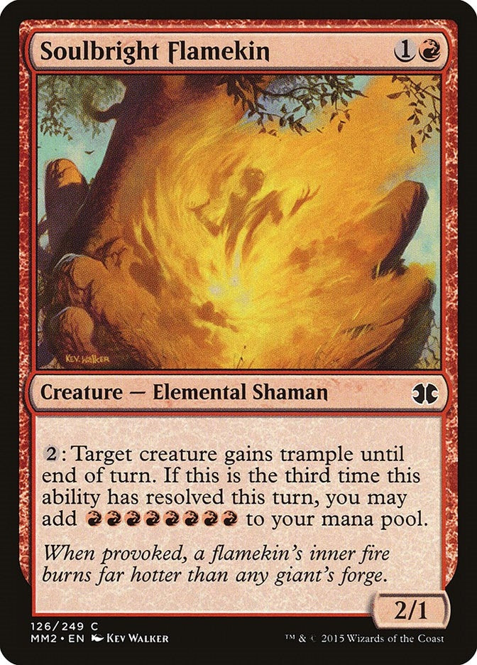 Image for Soulbright Flamekin (Modern Masters 2015) (126) - Magic: The Gathering