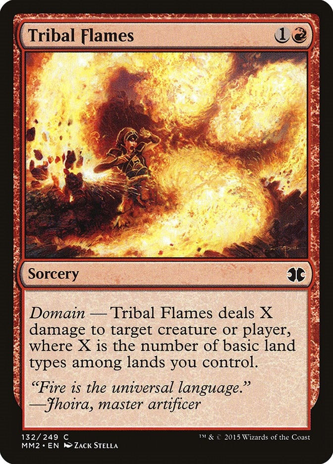 Image for Tribal Flames (Modern Masters 2015) (132) - Magic: The Gathering