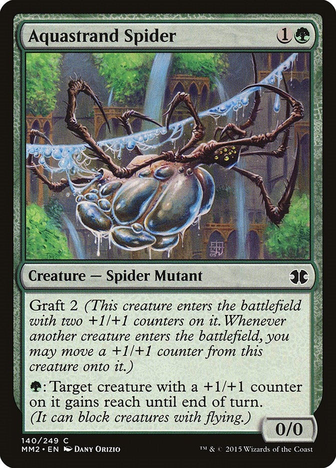 Image for Aquastrand Spider (Modern Masters 2015) (140) - Magic: The Gathering