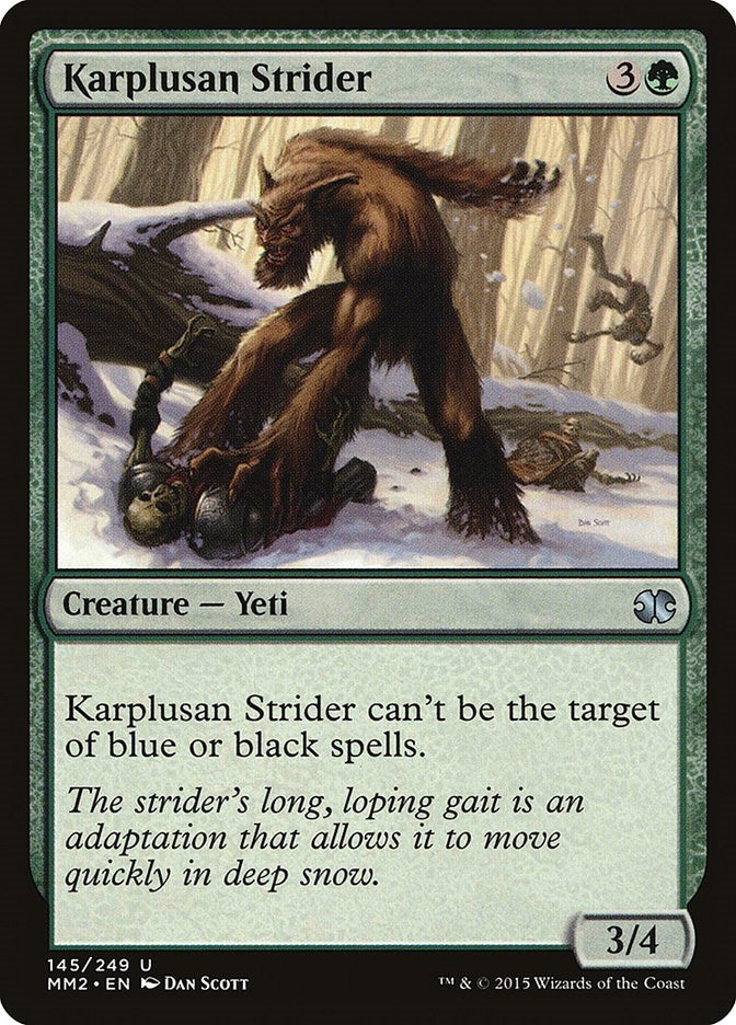 Image for Karplusan Strider (Modern Masters 2015) (145) - Magic: The Gathering