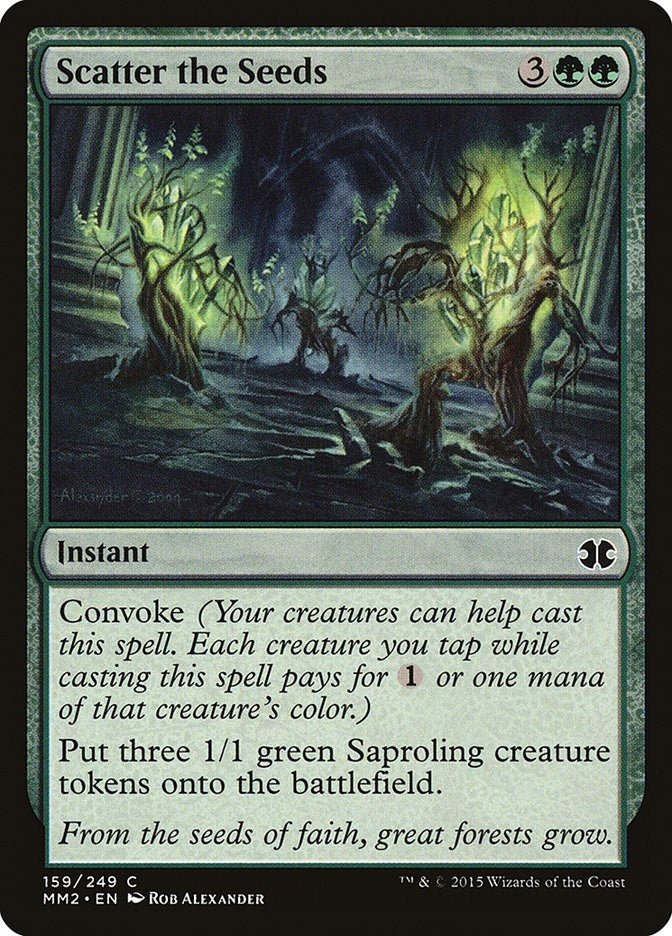 Image for Scatter the Seeds (Modern Masters 2015) (159) - Magic: The Gathering