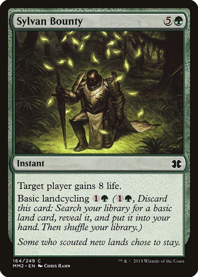Image for Sylvan Bounty (Modern Masters 2015) (164) - Magic: The Gathering