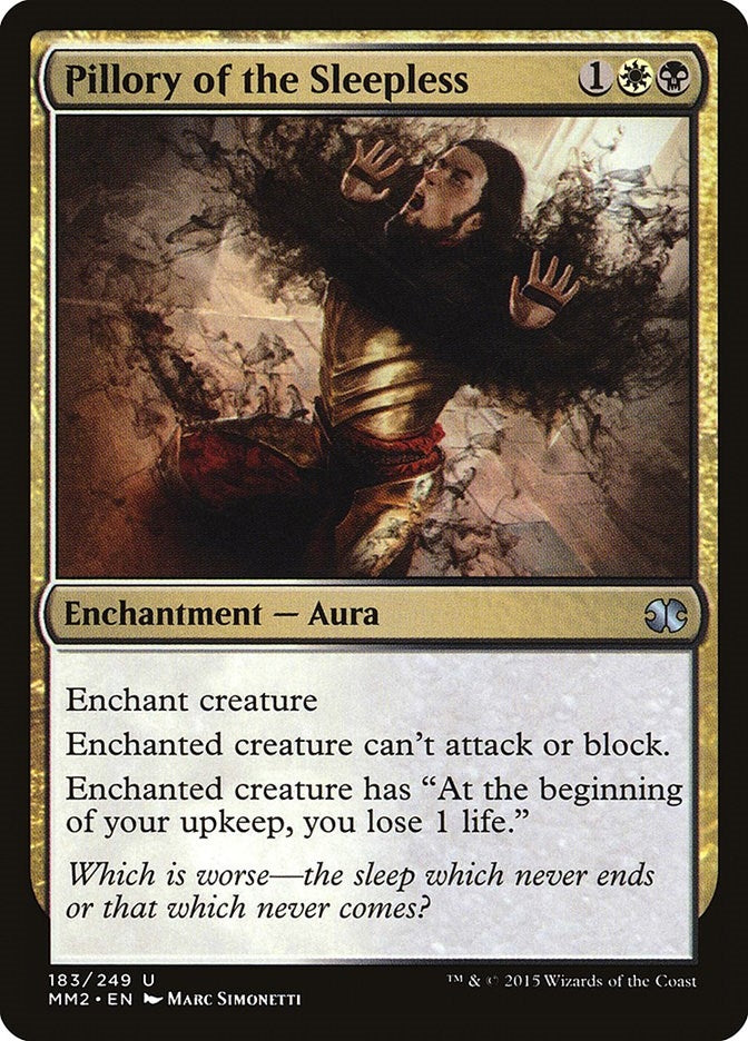 Image for Pillory of the Sleepless (Modern Masters 2015) (183) - Magic: The Gathering