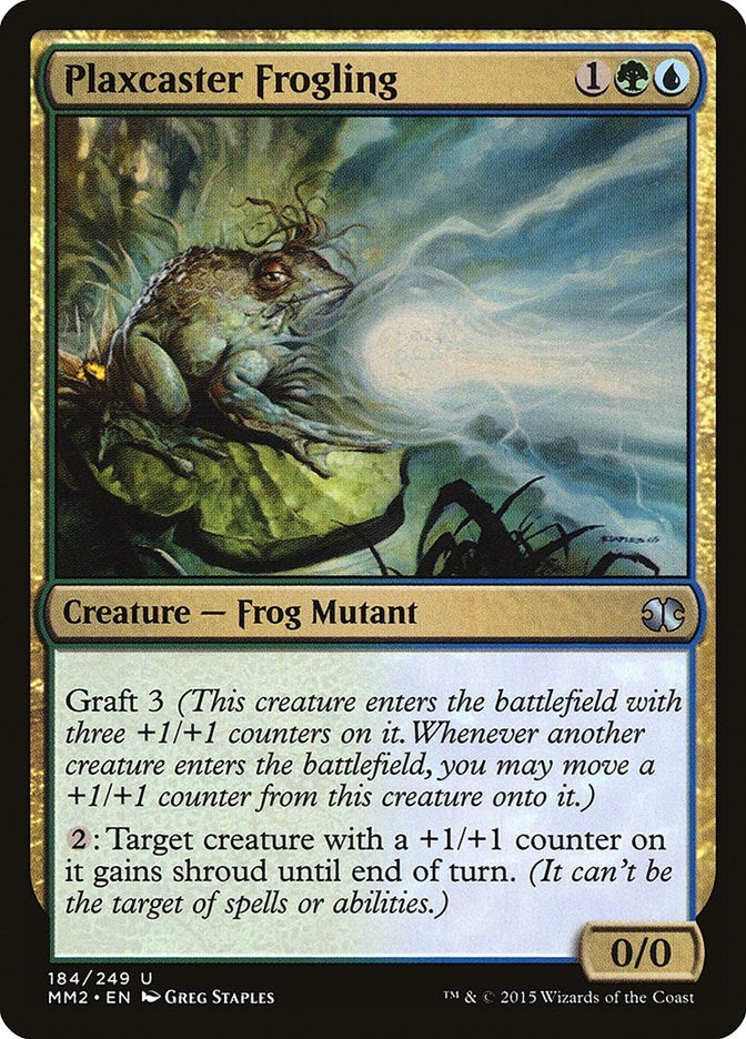 Image for Plaxcaster Frogling (Modern Masters 2015) (184) - Magic: The Gathering