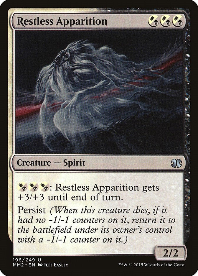 Image for Restless Apparition (Modern Masters 2015) (196) - Magic: The Gathering