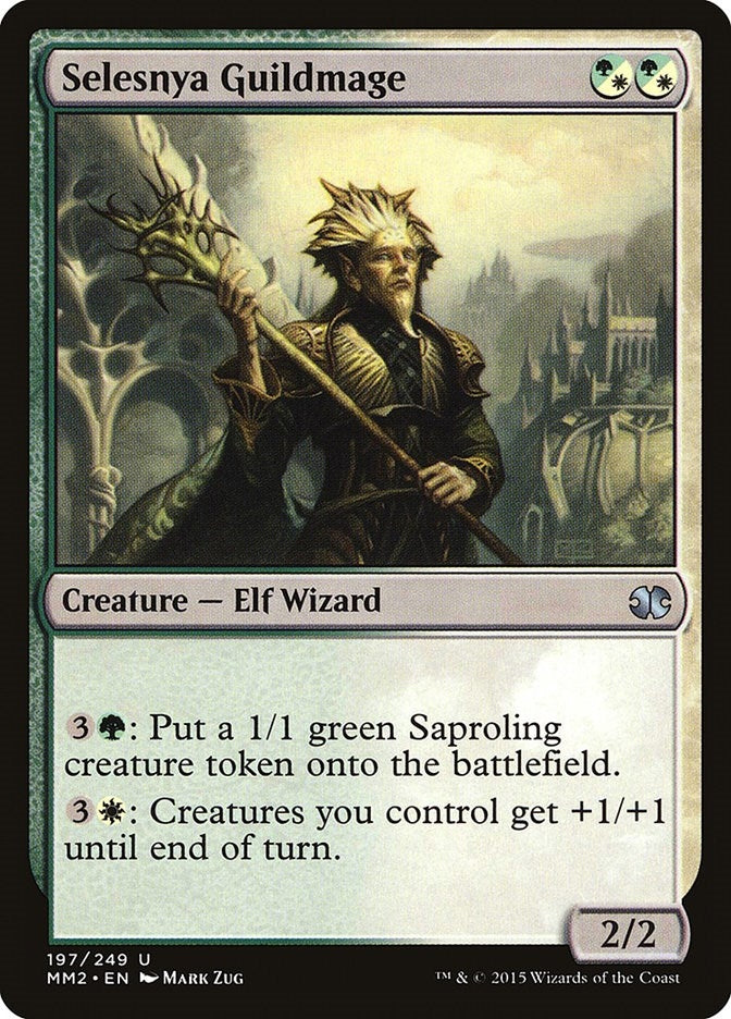 Image for Selesnya Guildmage (Modern Masters 2015) (197) - Magic: The Gathering