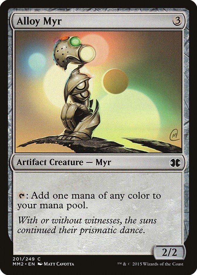 Image for Alloy Myr (Modern Masters 2015) (201) - Magic: The Gathering