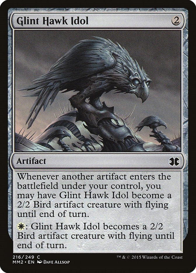 Image for Glint Hawk Idol (Modern Masters 2015) (216) - Magic: The Gathering
