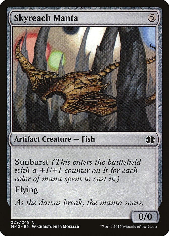 Image for Skyreach Manta (Modern Masters 2015) (229) - Magic: The Gathering