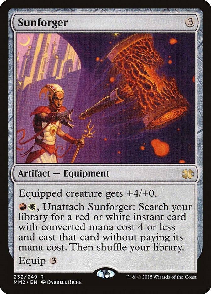 Image for Sunforger (Modern Masters 2015) (232) - Magic: The Gathering