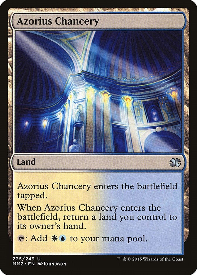 Image for Azorius Chancery (Modern Masters 2015) (235) - Magic: The Gathering