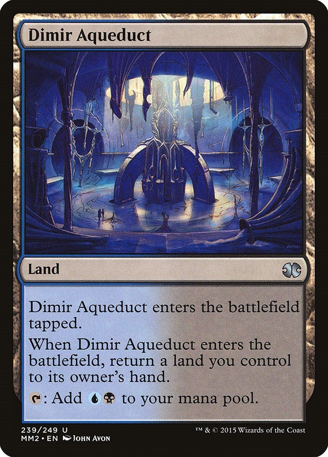 Image for Dimir Aqueduct (Modern Masters 2015) (239) - Magic: The Gathering